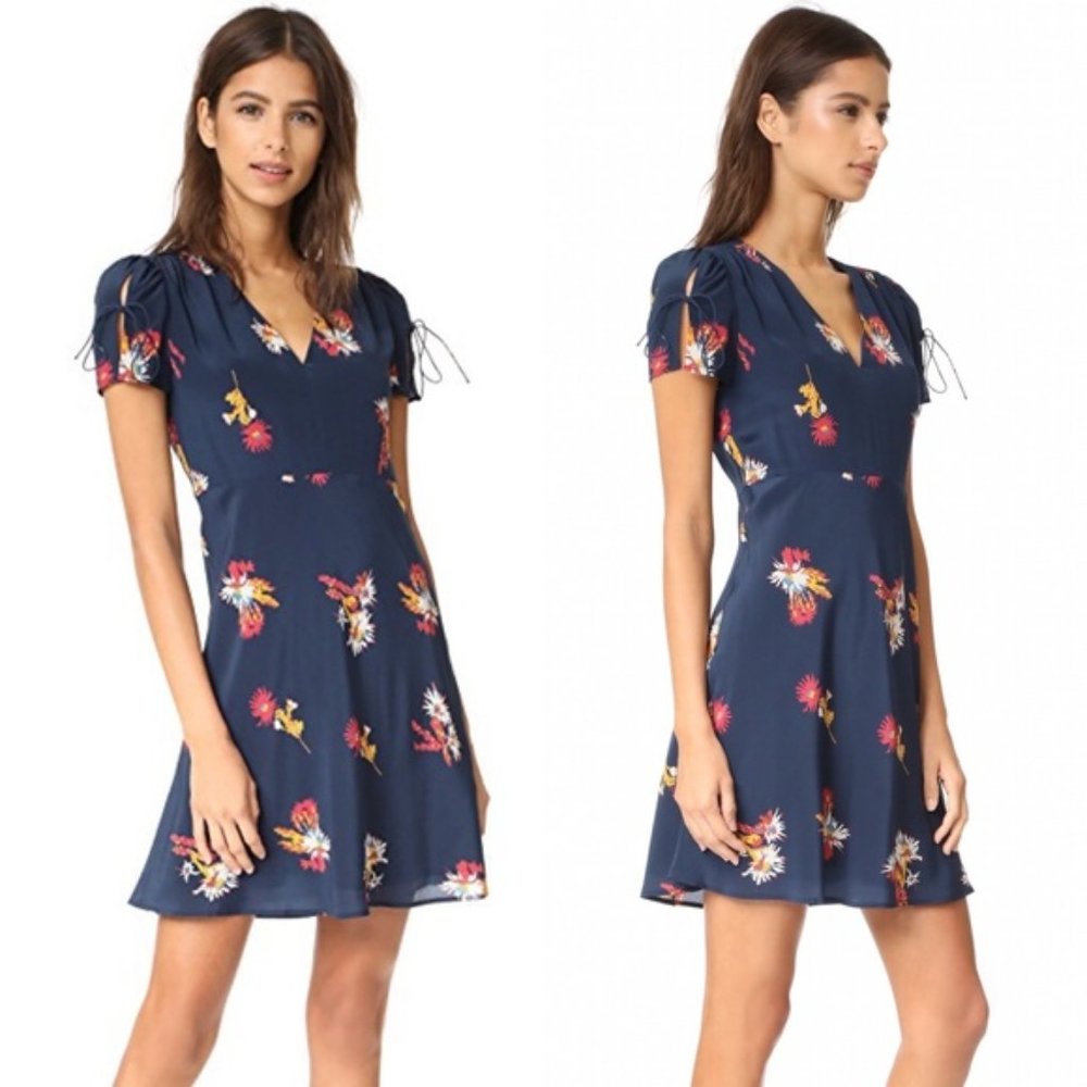 Madewell Silk Poppy Dress
